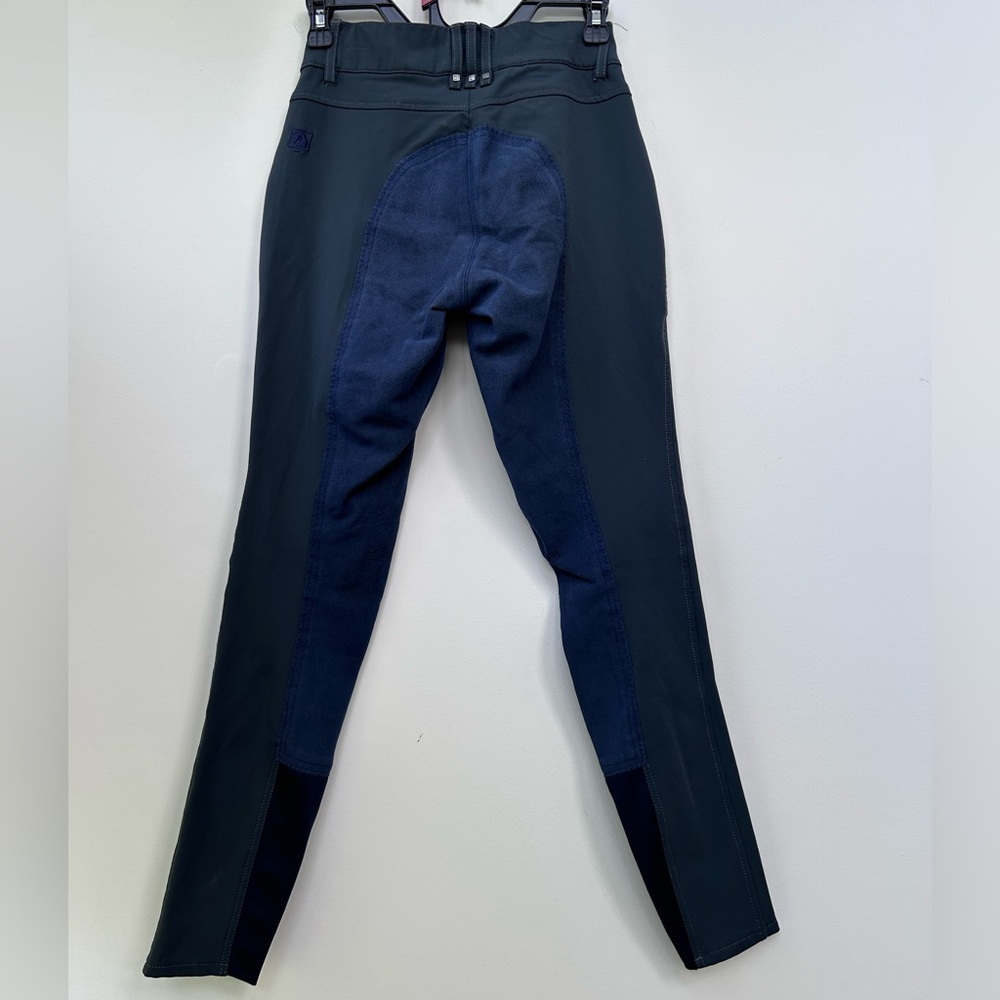 ROMFH riding breeches equestrian horseback horse 24R - Navy Seat
